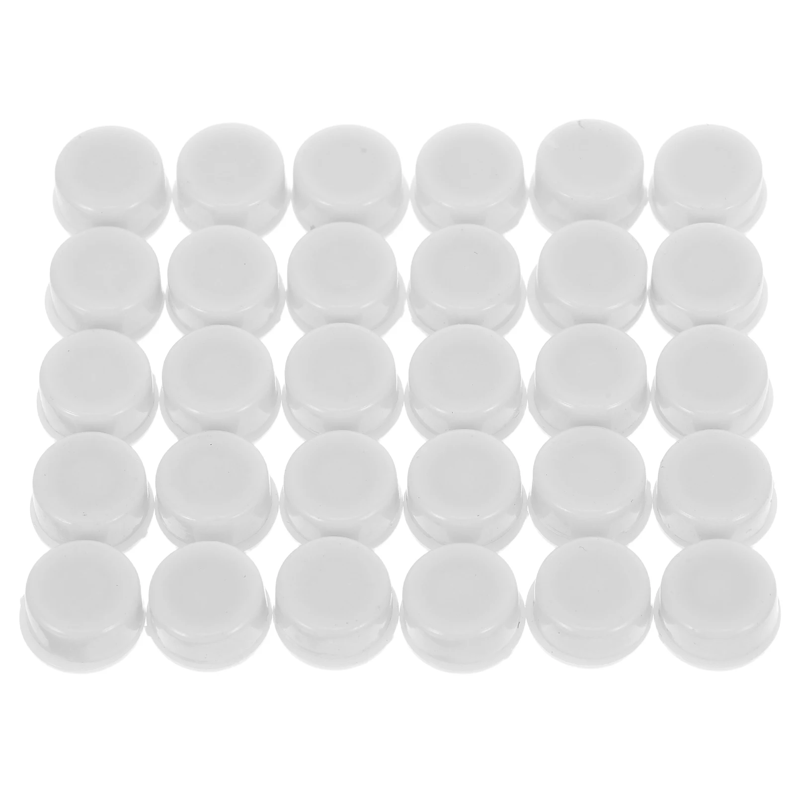 Rotating Shaft Bearing Hardware Miniature White Smooth Rotation Lightweight Easy Installation Wear-Resistant Performance Diy