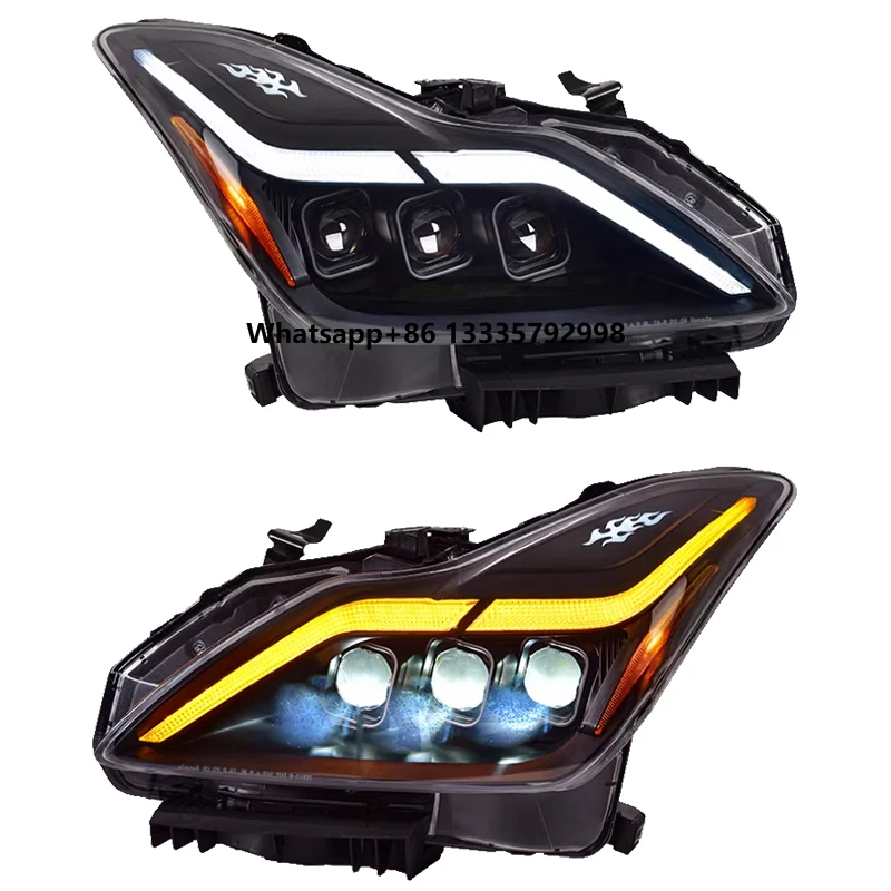 

For Infiniti G37 Vehicle Headlights 2009-2015 Upgrade Headlamps Led Car Accessories and Parts Head Light Headlights Projectors
