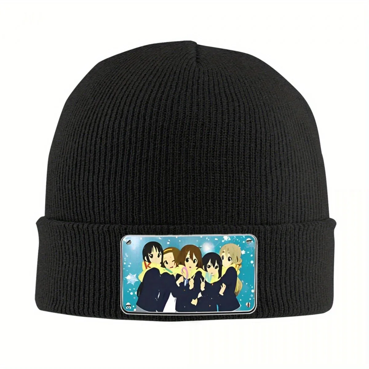 2026 New New K ON Girls Hat Autumn Winter Beanie Fashion Comic Anime Caps Female Male Acrylic Knitted Hat