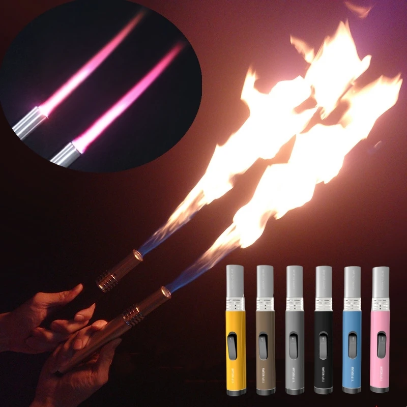 

Multifunctional Camping Equipment Kitchen Lighter Outdoor Adventure Igniter Bonfire Charcoal Barbecue Wilderness Survival Signal