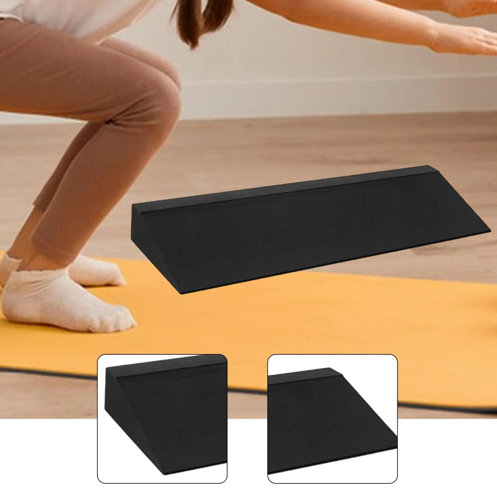 Pilates Yoga Brick EVA Squat Wedge Block Calf Stretch Slant Board Foot Incline for Full Body Workout