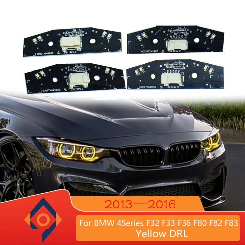 

Yellow Daytime Running Light Chip For BMW 4Series M3 M4 F32 F33 F36 F80 F82 F83 2014-2016 Lemon Yellow DRL Golden Eye DRL Module
