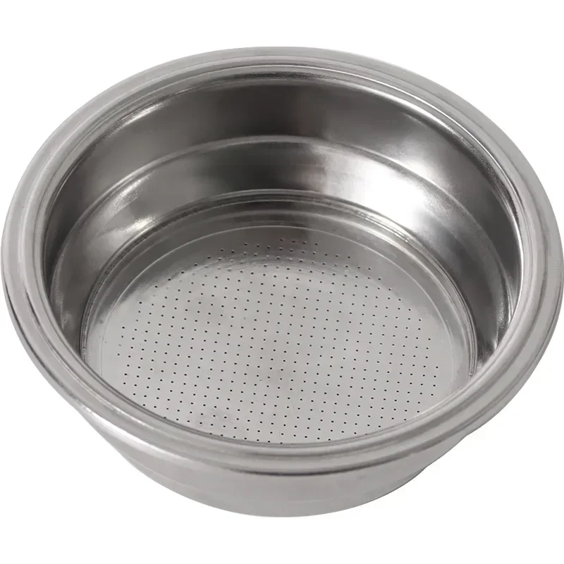 

51/58mm 304 Stainless Steel 1/2/Clean Cup Coffee Filter Blind Bowl Non-Pressurized Precision Portafilter For Espresso Machines