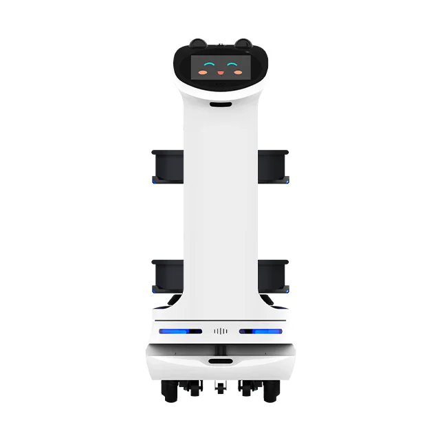 Intelligent ITR Commercial Delivery Robot Humanoid Navigation with Automatic Navigation and Intelligent Induction Tray