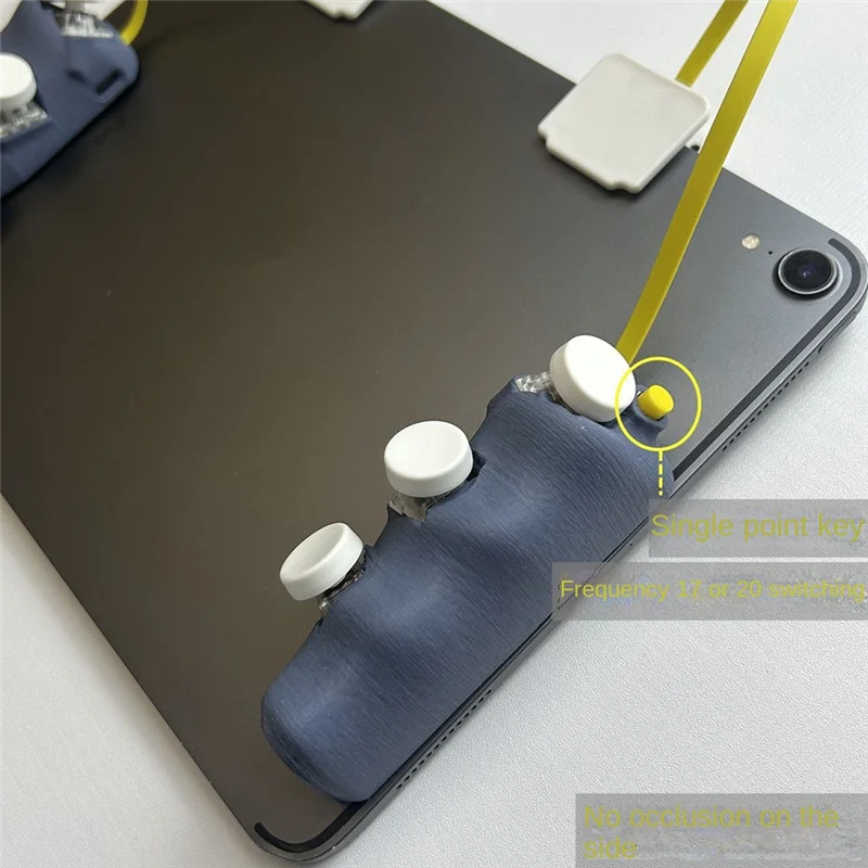 

Magnetic Game Controller Universal Tablet With 6 Buttons Supporting Continuous Firing For 7 To 16 Inch