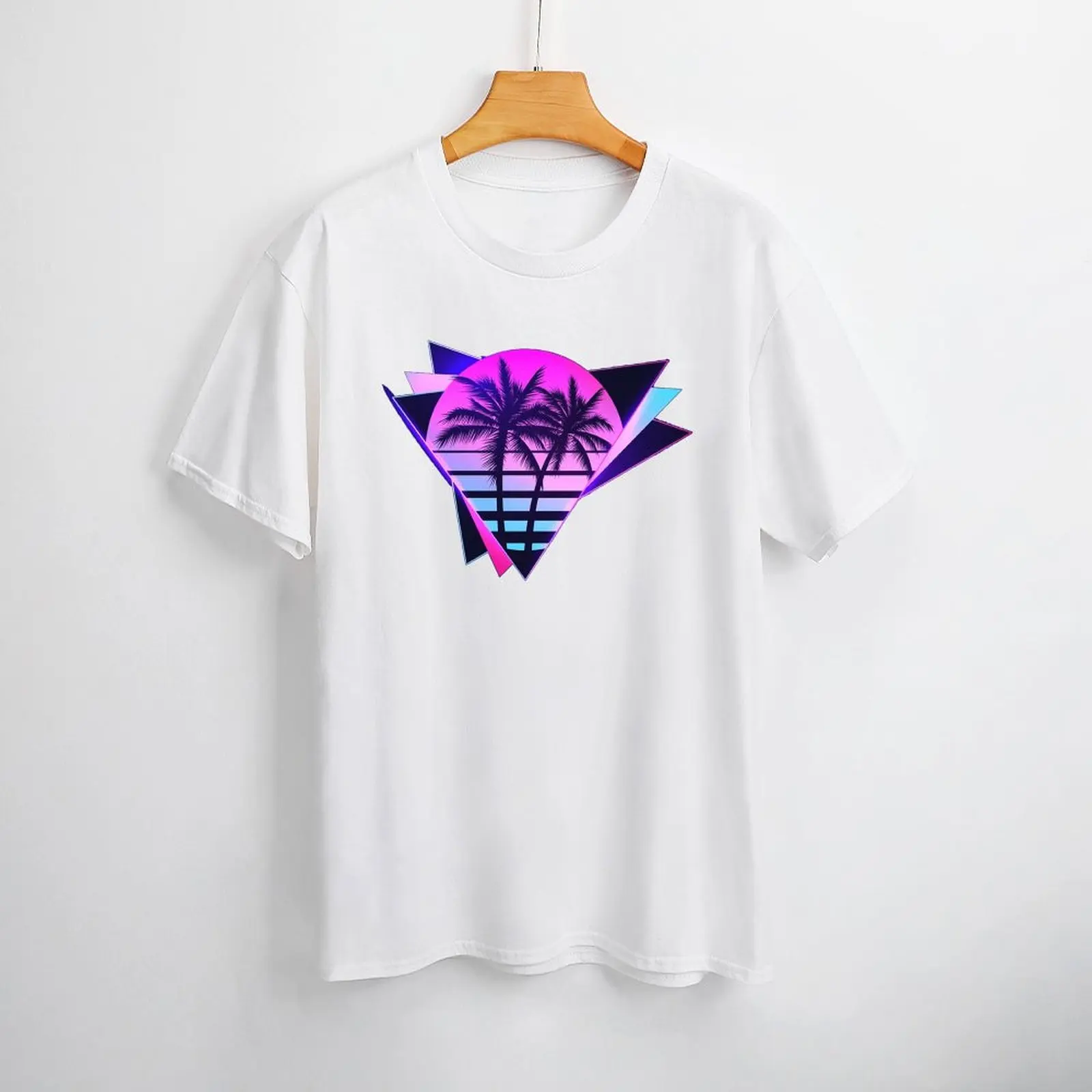 Top Tee Retrowave 2 for Sale Party New Design Movement Top Quality Fitness Eur Size High Quality