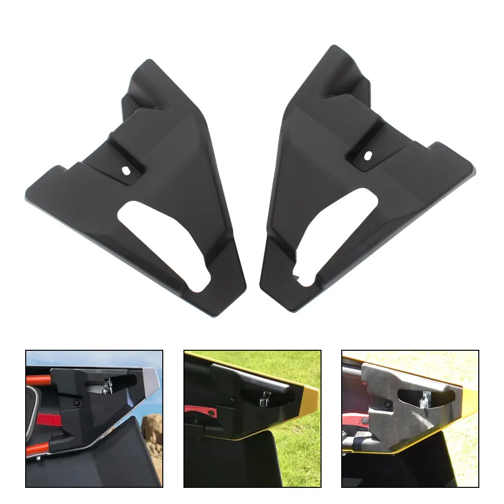 UTV Accessories Front Door Latch Cover Panel Protector Guard For Can-Am Maverick X3 MAX Turbo R 4 Door 2017-2023 #705013535/36