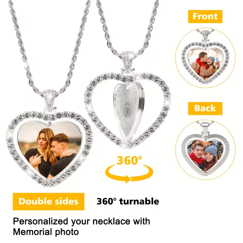 

Durable Material Crafted from Zinc Alloy, this necklace ensures durability and longevity