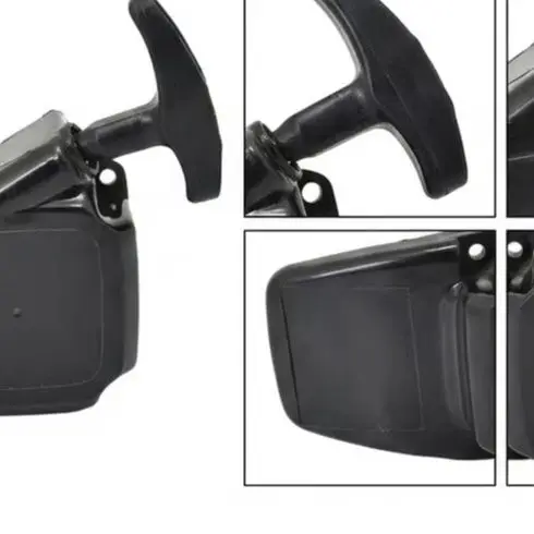 Replacement Starter Black Recoil Pull Starter Robust Plastic Construction Lightweight Design Minimal Effort Start