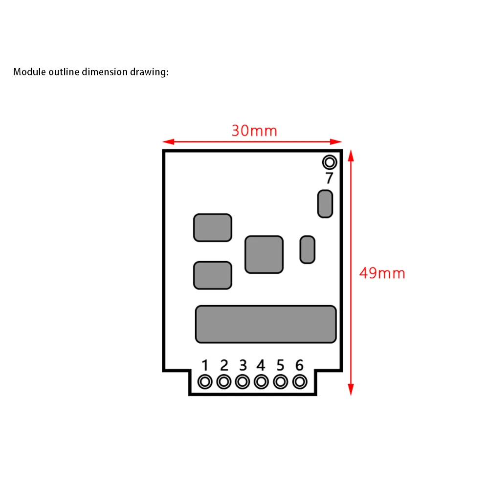 FST4000M DC 9V 433MHz High Power Wireless Transmitter Module 4000m Remote Transceiver Module TTL Level Input Signal