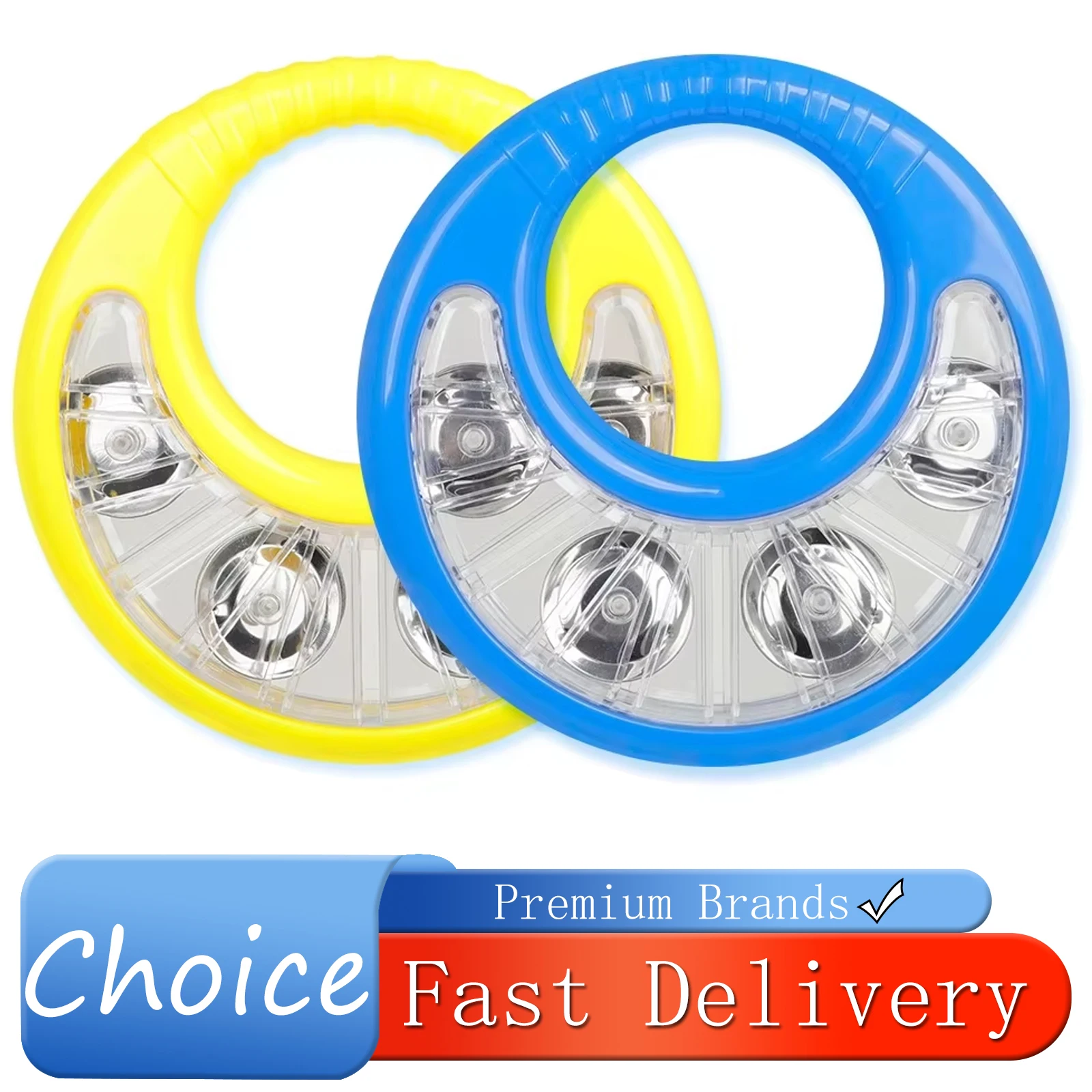 IRIN Orff Tambourine Drum Circle Wreath Percussion Instrument for KTV Party Rattle Ball Jingle Bell Hand Drum Children's Gifts
