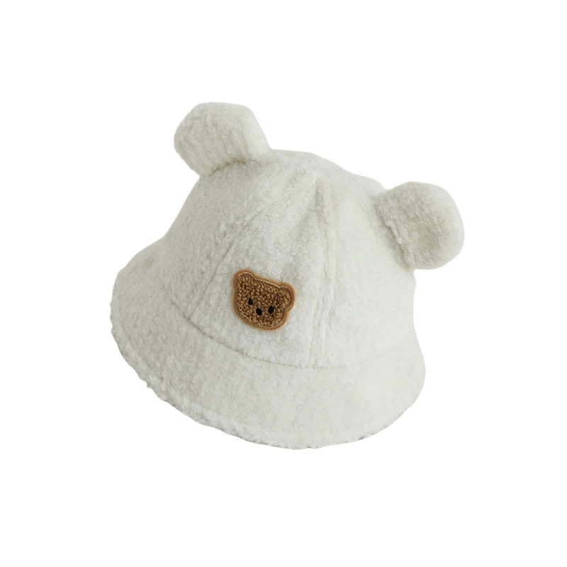 Warm and Soft Baby Basin Caps for Boys Girls Age 3-8 Year Fall Winter Bucket Hat