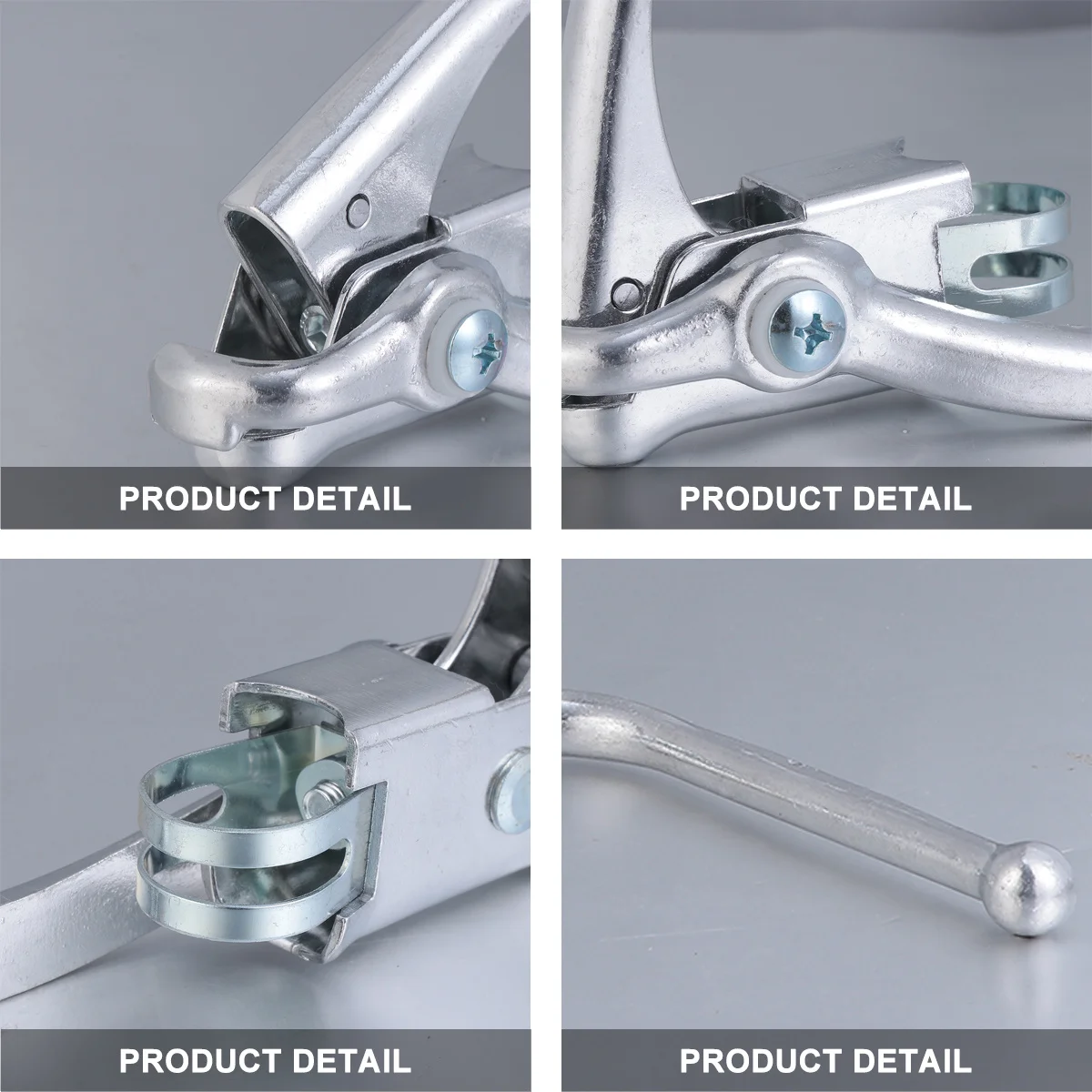 1 Pair Brake Lever Aluminum Alloy Handles For Road Bike Handlebar Road Bike Handlebar Cycling Parts Silver