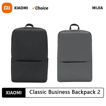 샤오미 클래식 비즈니스 배낭 2 패션 노트북 가방, 남녀 여행 대용량 배낭