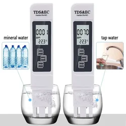 디지털 수질 시험기 TDS ec측정기 범위, 0-9990 다기능 수질 온도 측정기, 온도 및 PPM 시험기, 핫 세일