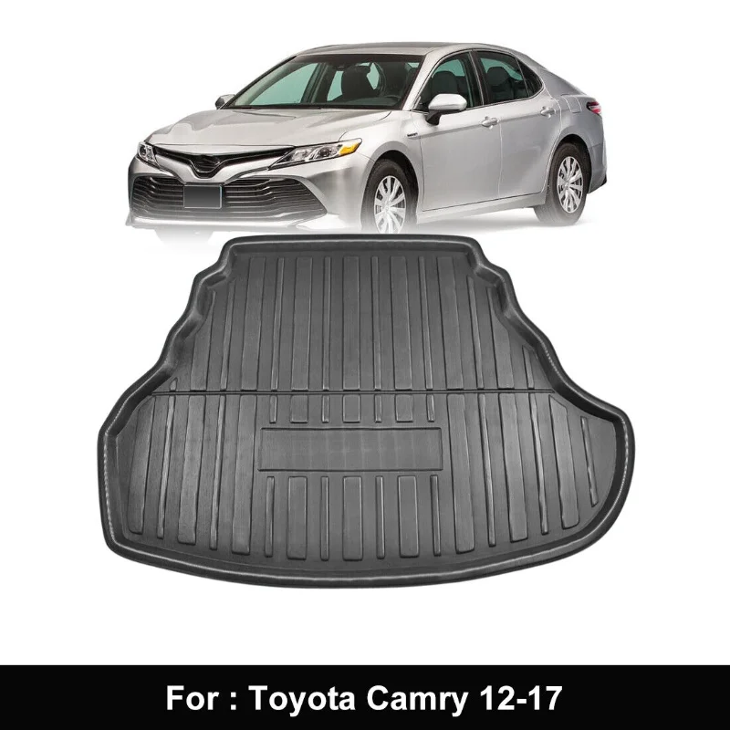 

Car Trunk Mat Rear Cargo Liner Anti Slip Floor Mat Fit for Toyota Camry 2012-17 United States