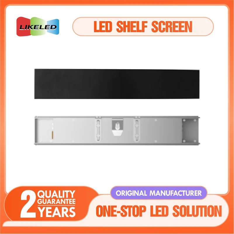 LIKELED Digital Signage Indoor P1.25 Smart Advertising Banner Screen Led Shelf Screen 4K HDR10+ for Shelves