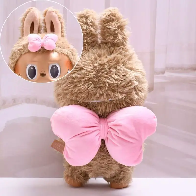 

for 38cm Labubu Pink Butterfly Wing Plush Doll'S Clothes Outfit Accessories 2pcs=Headband+Wing/Set