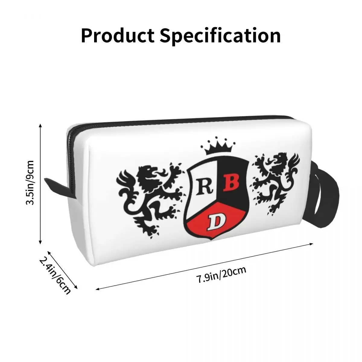 حقيبة مستحضرات التجميل Rebelde للنساء حقائب مكياج RBD Mia Colucci للسفر اليومي حقيبة أدوات الزينة المنظم الحقيبة