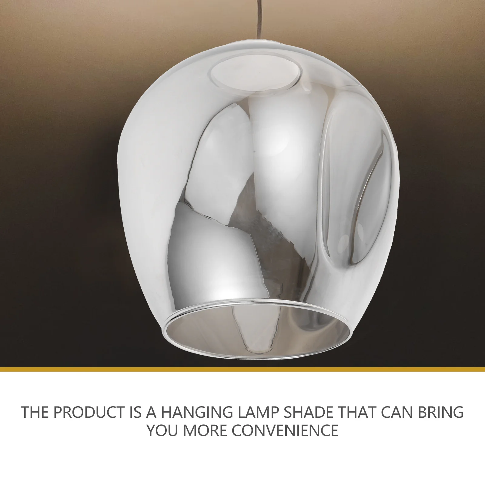 

Glass Hanging Lamp Shade Transparent Concave Texture Replacement Lamp Cover Decorative Ceiling Light Shade Chandelier Lampshade