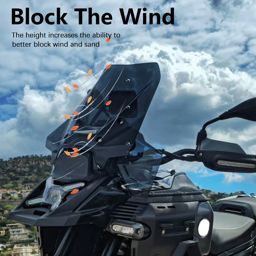 For BMW R1300GS GS1300 NEW WindScreen Windshield Viser R 1300 GS Adventure Screen Deflector Motorcycle Accessorie 2023 2024 2025