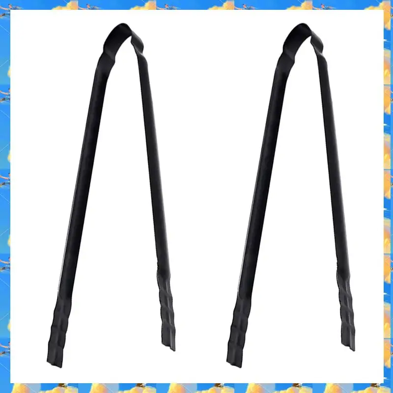 FTS Campfire Tongs BBQ-Charcoal Tongs For Stove Firewood Tongs For Fire Place Grilling Kitchen Camping Fire Pits Accessories