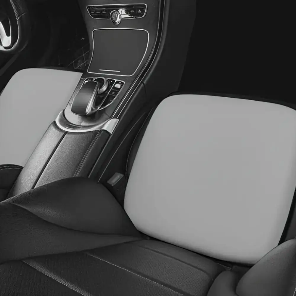 وسادة مقعد سميكة 4 سم، وسادة كرسي مكتب من إسفنج الذاكرة فائقة النعومة ومضادة للانزلاق لمقعد السيارة