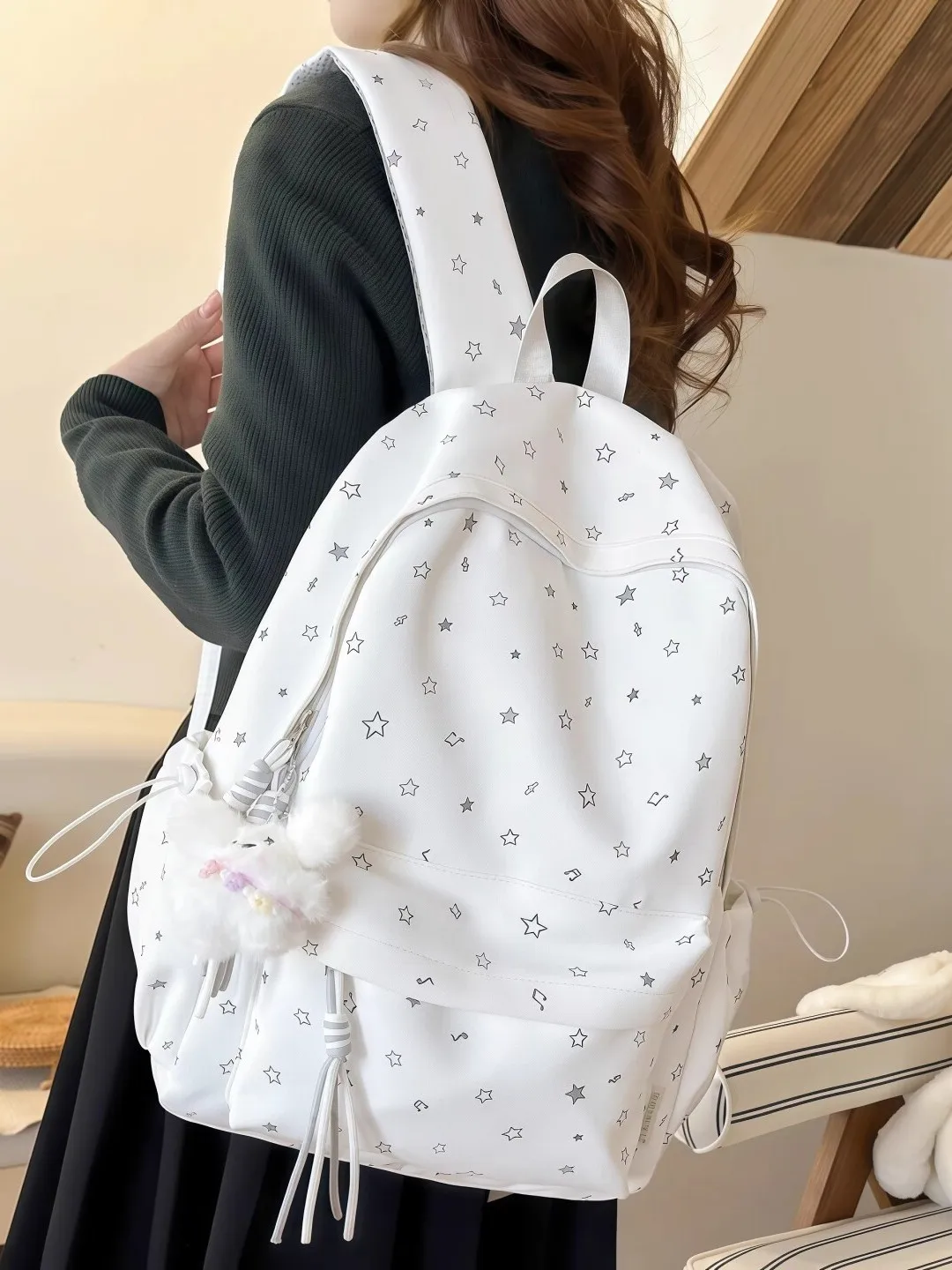 roujedsyle-lightweight-travel-backpack-women's-school-bag-double-shoulder-bag-load-reduction-backpack-for-junior-high-school