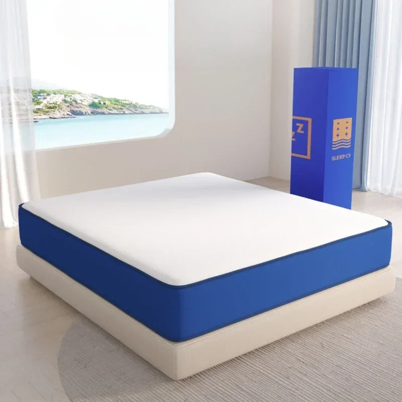 9O Double Modern Soft Mattress King Size Floor Luxury Designer Mattress Memory Foam Colchones De Cama Bed Set Queen Size Furnitu