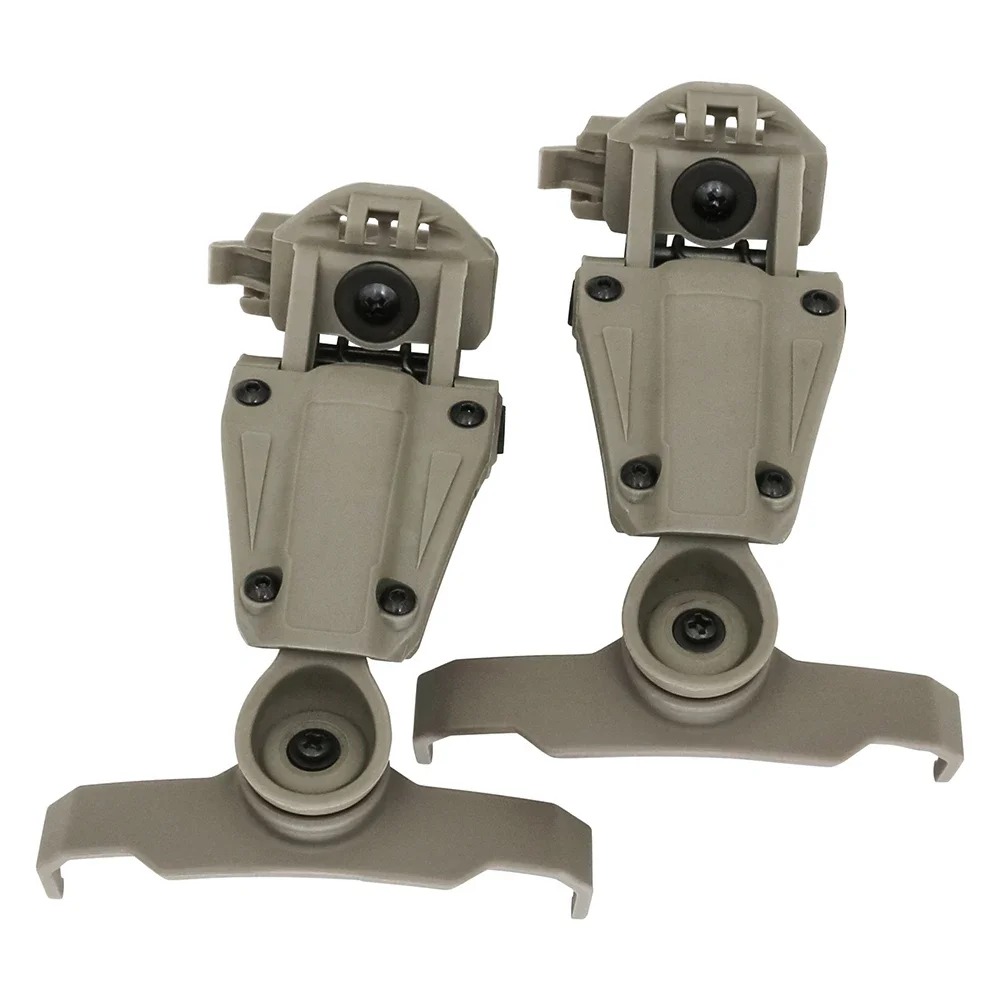 Tactical Headset Helmet ARC Rail Adapter Wendy Rail per Walker Razor Slim Electronic Hearing Protection cuffie da tiro