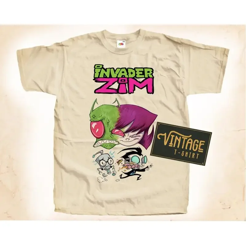Invader Zim Vintage T Shirt for Men Woman Unisex S-5XL