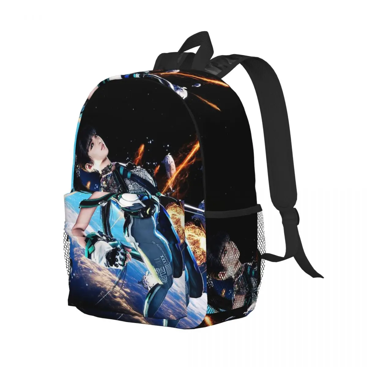 

Stellar Blade Backpack Student Boys Girls BookBag Children School Bag Computer Shoulder Bags for Men Women