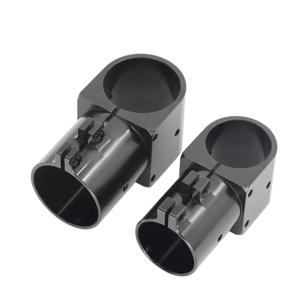 Trépied de Drone, train d'atterrissage en alliage d'aluminium, 20mm 25mm 30mm, Tube en carbone à trois voies, connecteur fixe, adaptateur de support