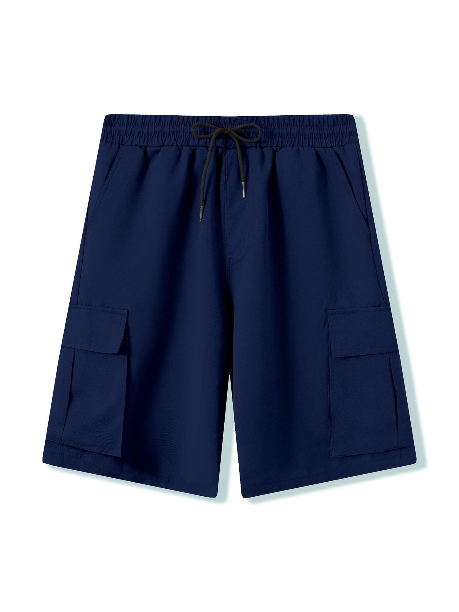 Lichtgewicht, sneldrogende cargoshort voor heren met elastische tailleband en meerdere zakken voor buitenactiviteiten