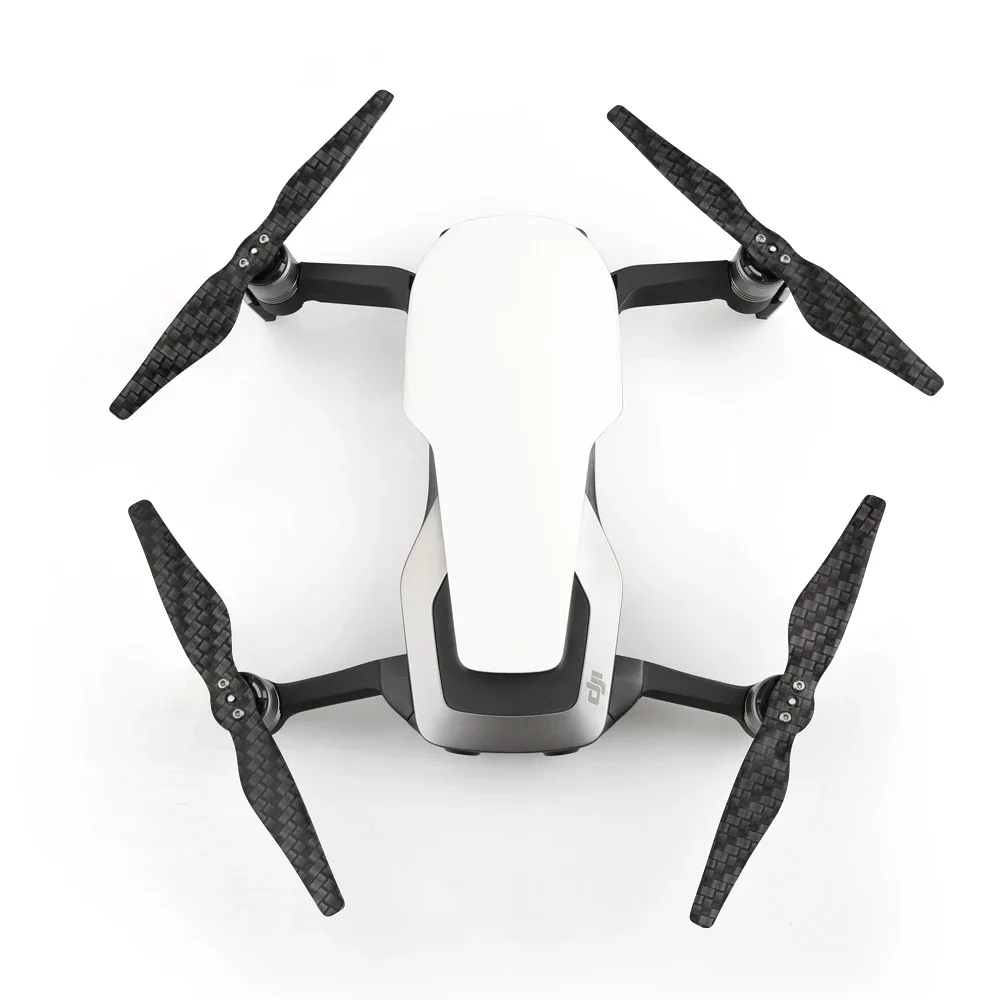 2 Pairs/Set Mavic Drone Udara Penuh Carbon Fiber Propeller Untuk DJI Bagian Aksesoris 5332 S Propeller Blades