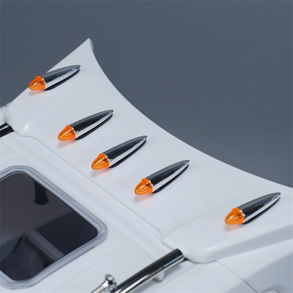 HL-19P3 البلاستيك سقف ضوء مصباح تحديد لعبة نموذج ل 1/14 تاميا RC سكانيا 770s بنز رجل فولفو لتقوم بها بنفسك مقطورة نماذج من الشاحنات أجزاء