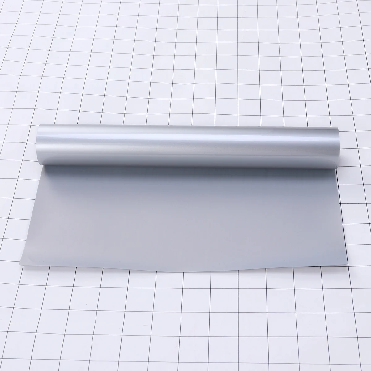 

1 Roll Pu Heat Transfer Vinyl Gloss Silver Htv Film For T-Shirts Shoes Bags Caps Aprons Clothing Crafts Heat Transfer Film Art