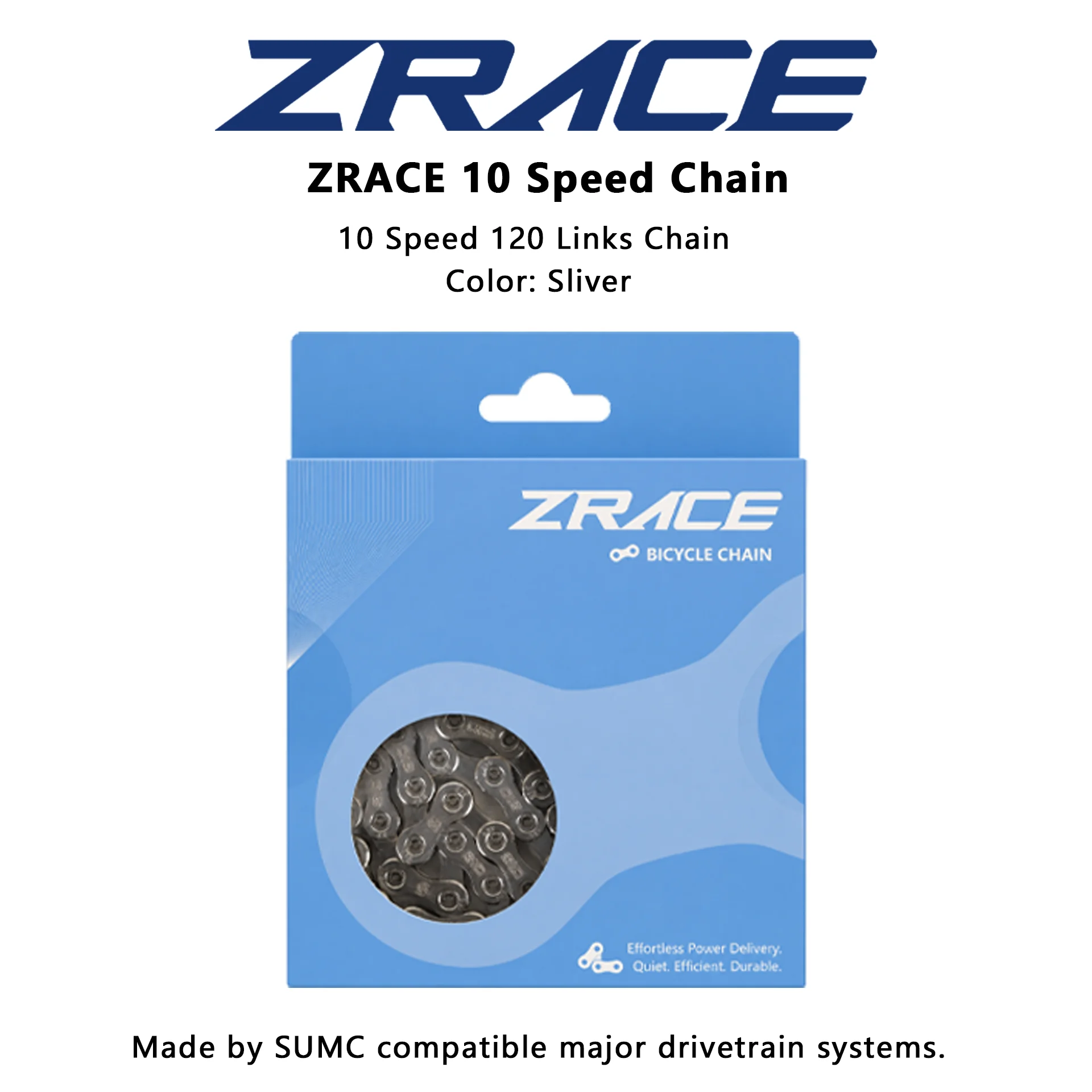 ZRACE Chainrings 32T / 34T / 36T / 38T + Cassette 42T / 46T / 50T