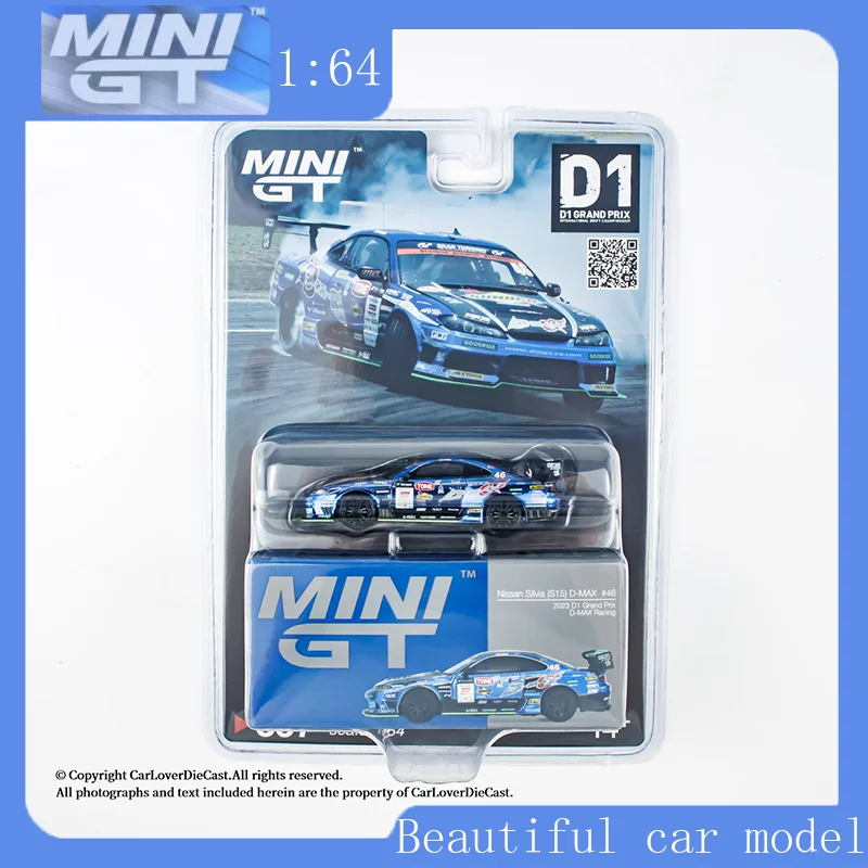 

MINIGT 1:64 Nissan Silvia (S15) D-MAX #46 D-MAX Racing 2023 D1 MGT00857-BL