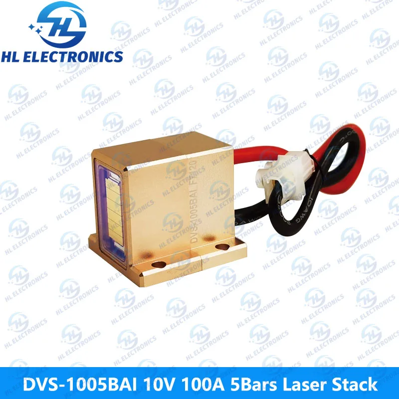 DVS-1005BAI 10V 100A 5Bars 500W 808nm Laser Stack for Hair Removal Machine