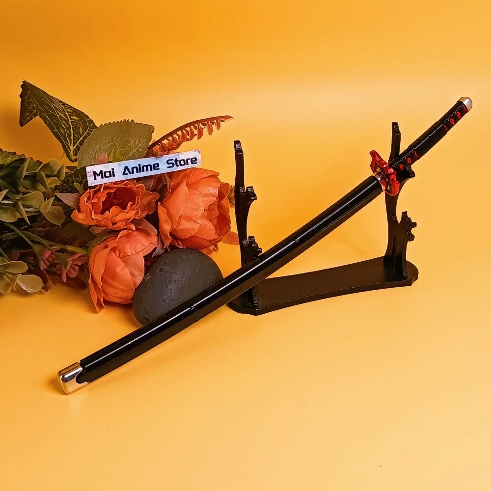 10in mini tanjirou katana pequeno sabre samurai original kimetsu não yaiba real japonês katana metal demônio slayer espada brinquedo presente