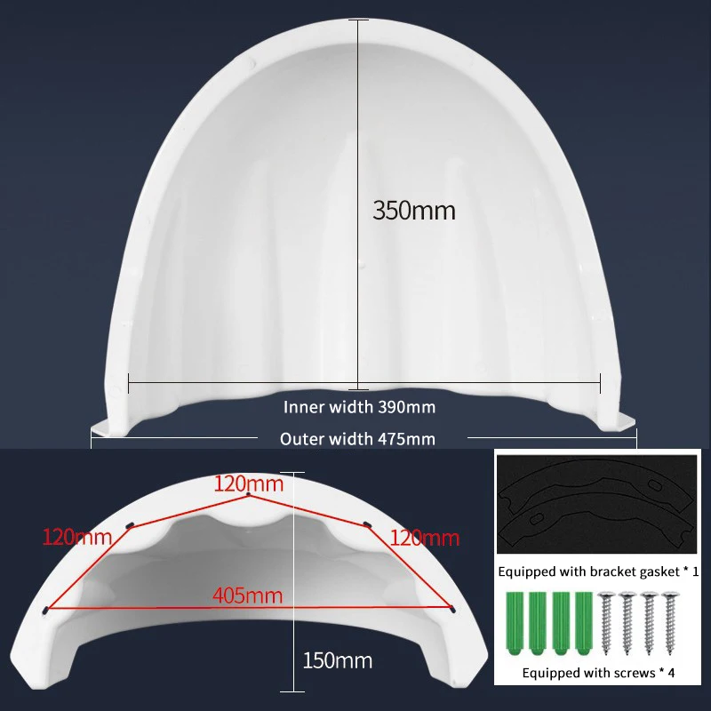 ドーム型監視カメラカバー,太陽と雨,屋外シールド,ハードルーフシールド