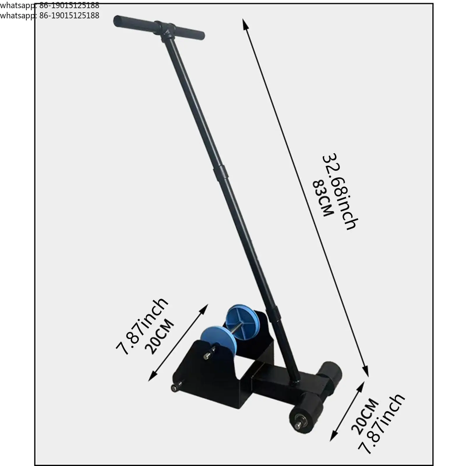Floor Tape Applicator with Detachable Long Handle Floor Painting Decoration Masking Tape Machine Kit Floor Tape Marking Machine
