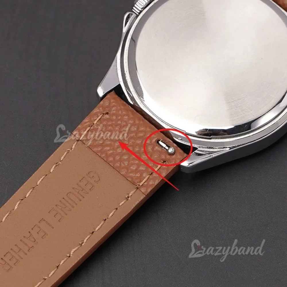 Genuine Leather Strap Quick Release 18mm 20mm 22mm Men Women Retro Cowhide Handmade for Seiko Replace Bracelet Band Accessories