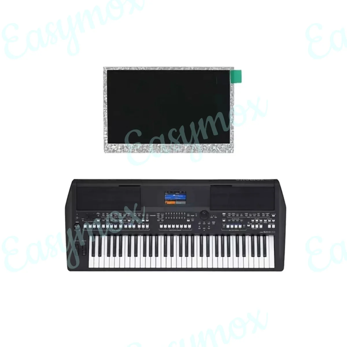 4,3-дюймовый ЖК-дисплей для Yamaha PSR-SX600 PSR SX600 Ремонт панели экрана