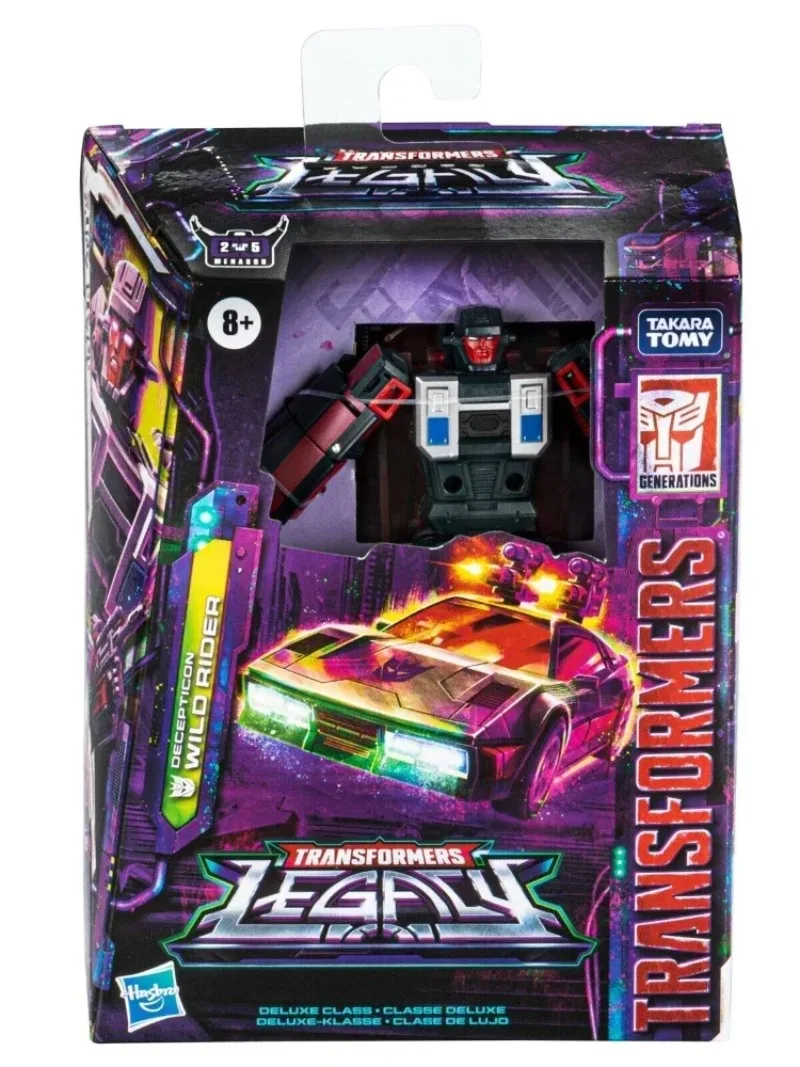 Takara Tomy Hasbro Transformers Legacy Wild Rider Deluxe Action Figure Robot Collectible Ornament Toys  Birthday Gift
