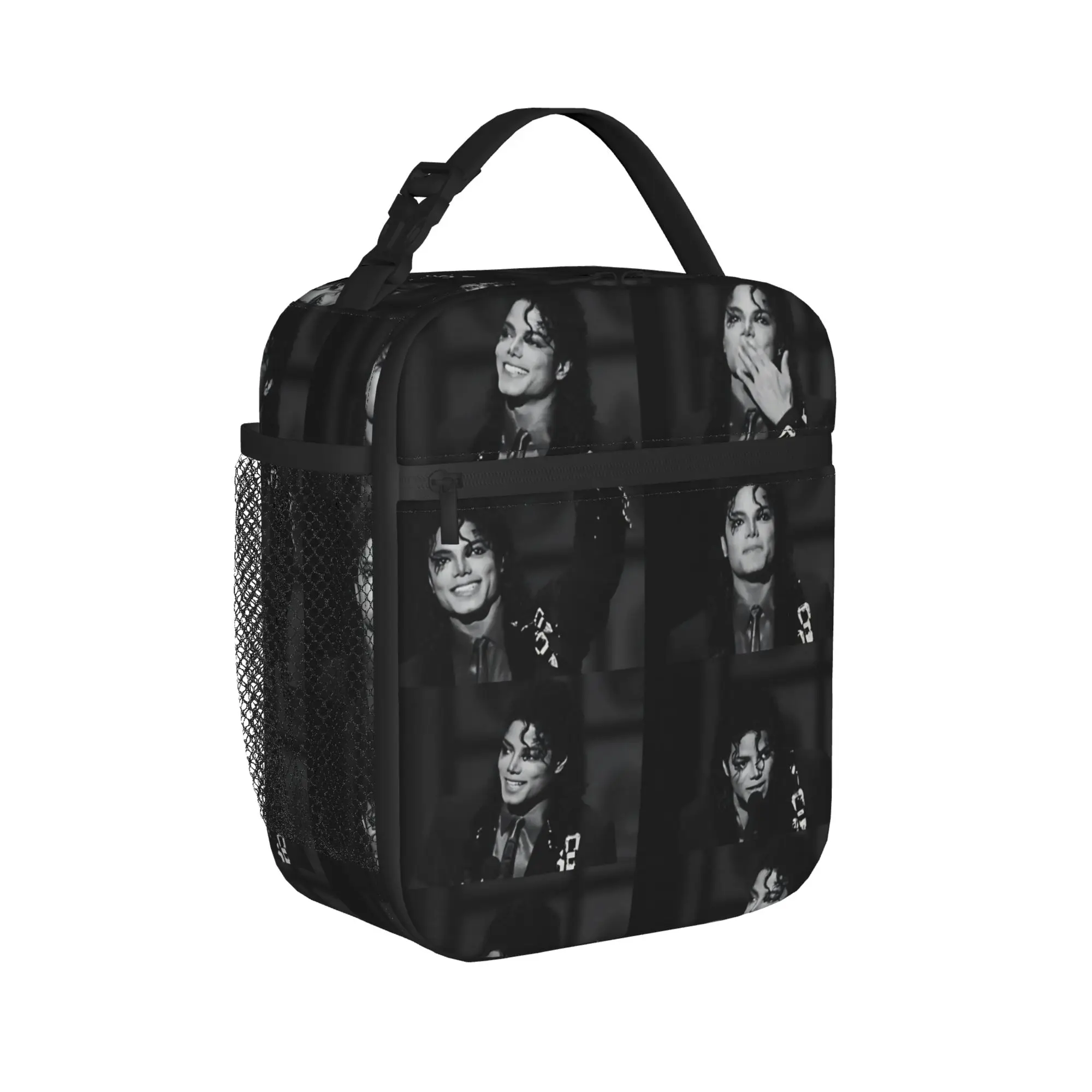 Michaels Jacksons Singer Pop Thermal Insulated Lunch Bags for Travel  Portable Food Container Bags Thermal Cooler Food Box