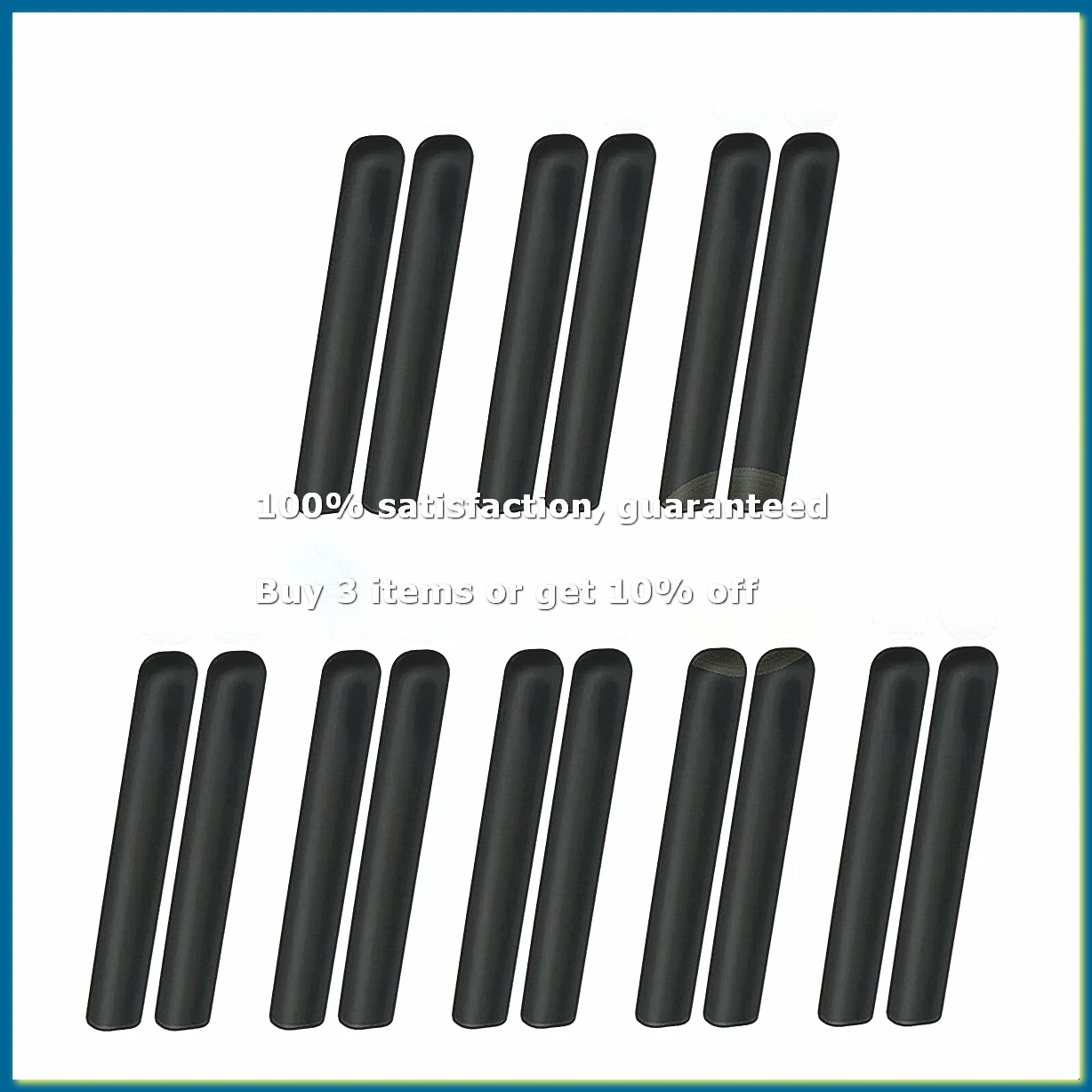8 Pairs Eyeglass Ear Cushions, Soft Ear Pads for Glasses Silicone Glasses Temple Covers Eye Glass Temple Sleeves-A62I