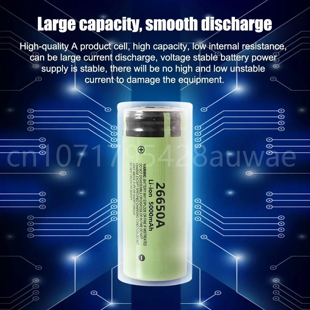 22650A 3,7 В 5000 мАч литиевая батарея может перезаряжаться, для электромобилей может быть собранными аккумуляторами