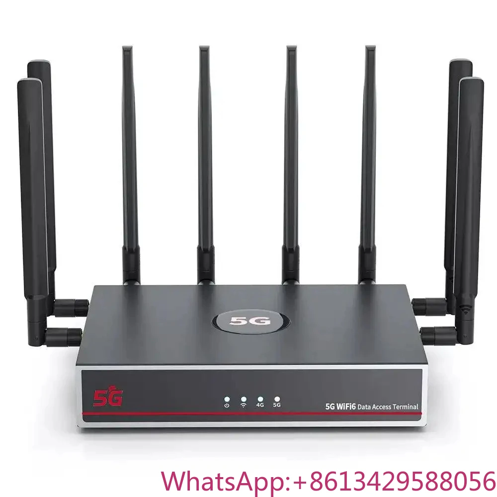 

M10K43 MT7981 AX3000 Wifi6 SDX75 Mesh NR Wireguard VPN Dual Sim 5g Sim Router with Sim Card Slot